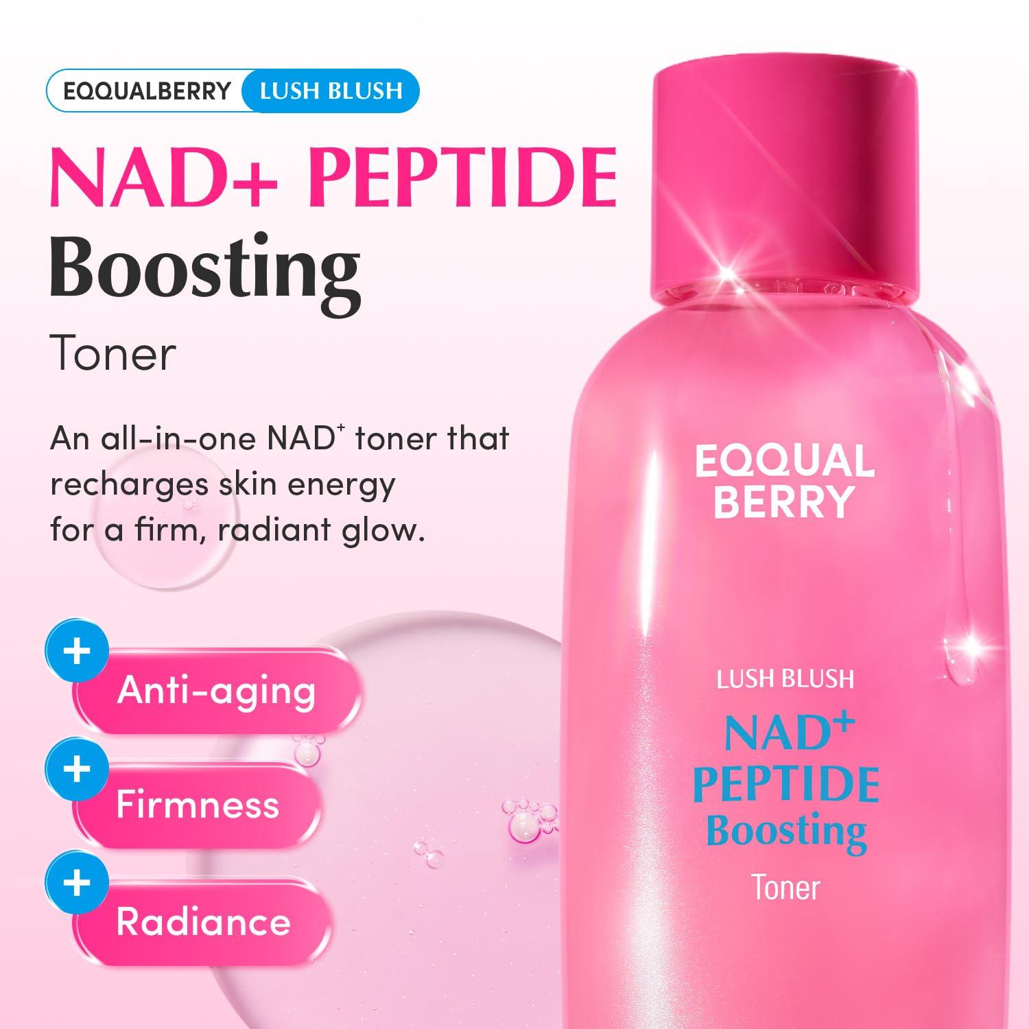 EQQUALBERRY NAD+ PEPTIDE BOOSTING TONER 150ml 2