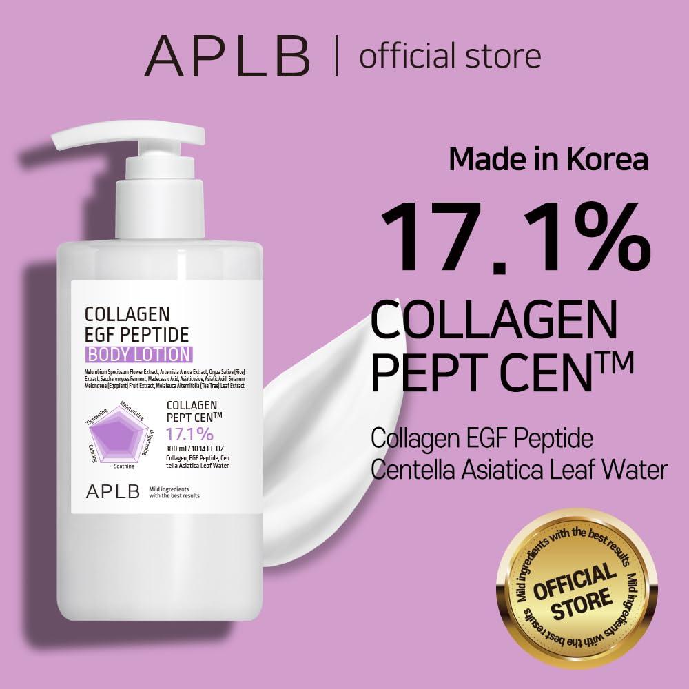 APLB COLLAGEN EGF PEPTIDE BODY LOTION 300ml 2