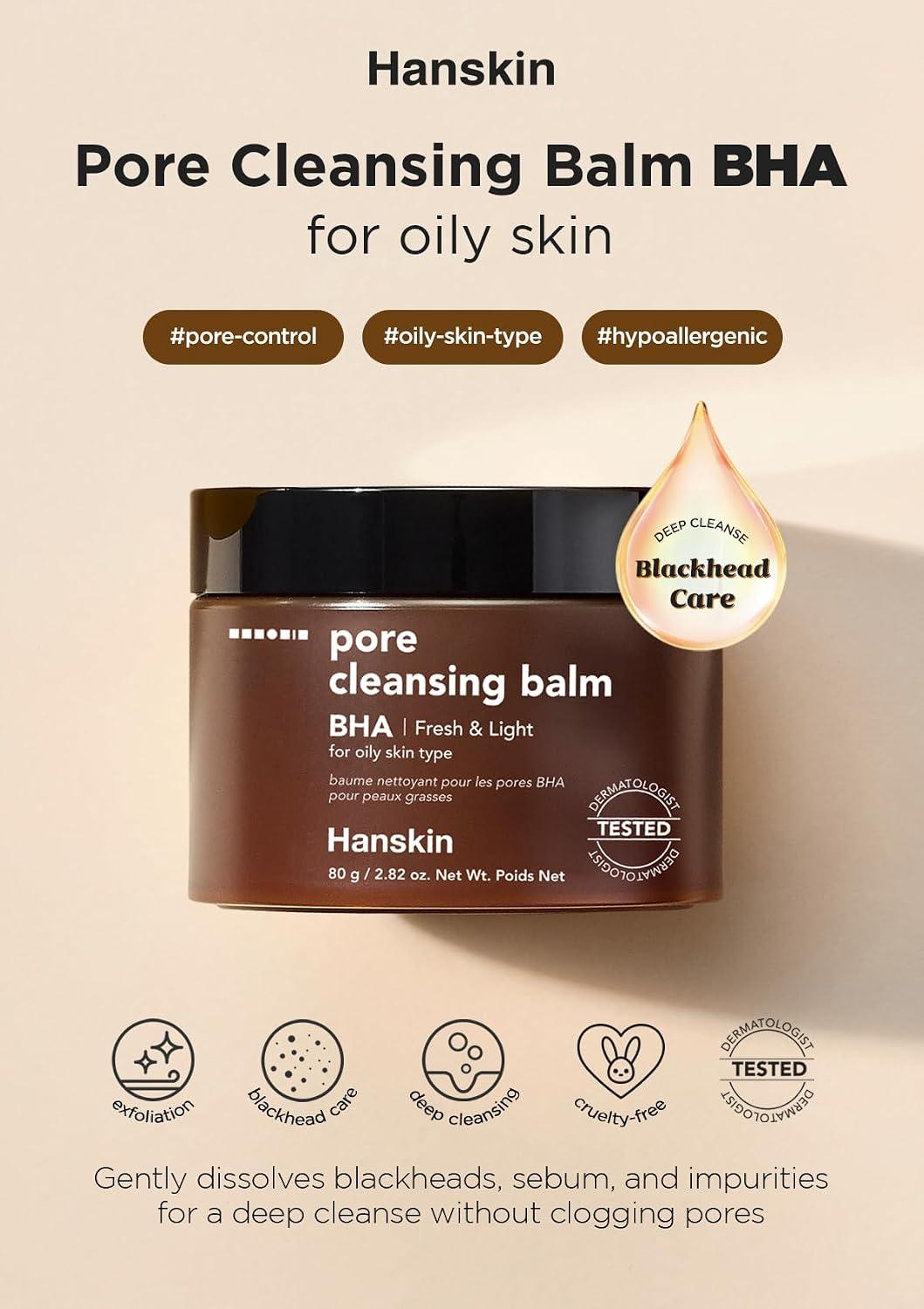 Hanskin Pore Cleansing Balm BHA 80 g 2