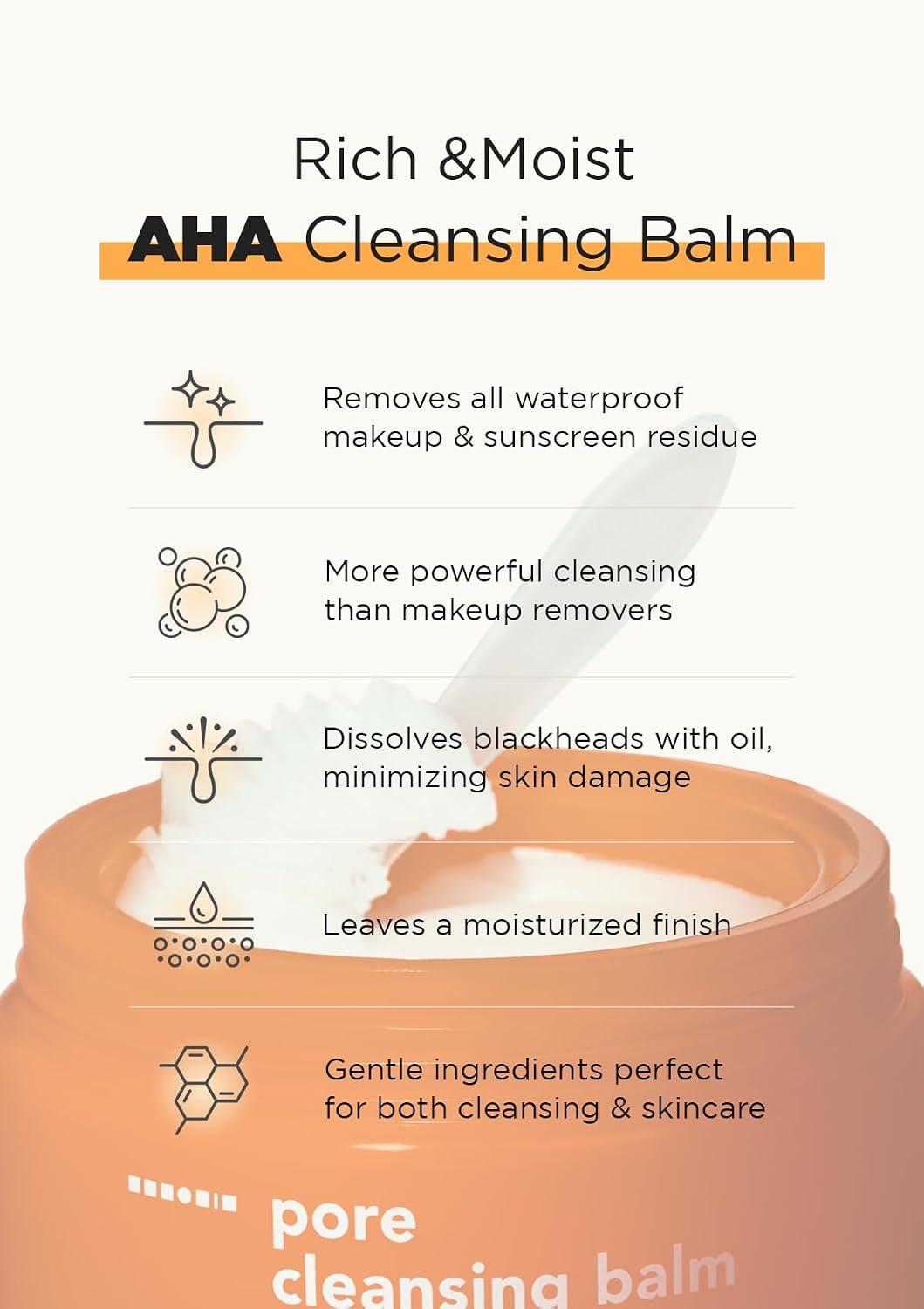 Hanskin Pore Cleansing Balm AHA 80 g 4