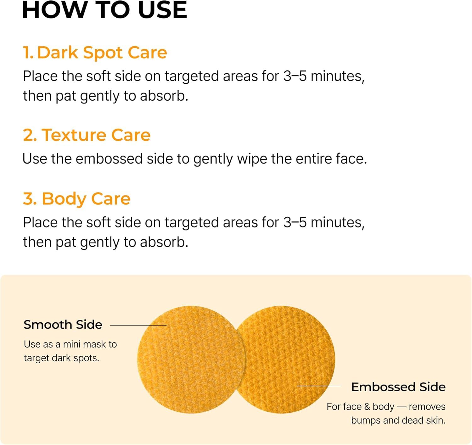 Dr.Melaxin TX-KOJIC ACID TURMERIC TONER PAD 70ea 7
