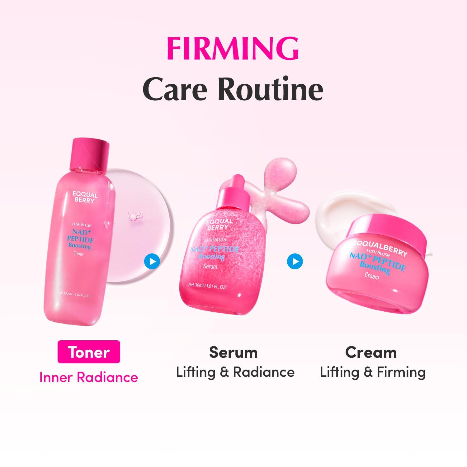 EQQUALBERRY NAD+ PEPTIDE BOOSTING TONER 150ml 7