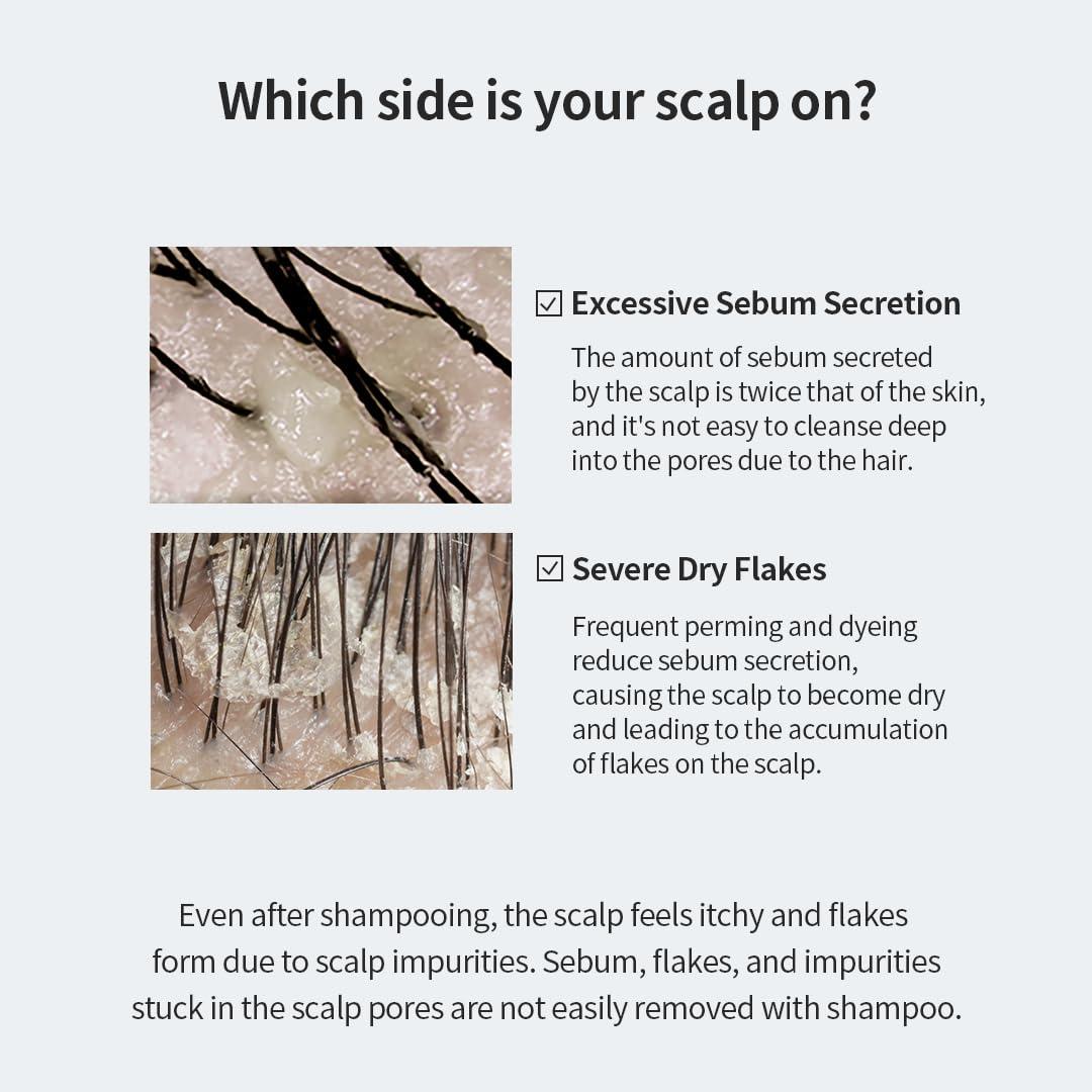 GROWUS Sea Salt Therapy Scalp Scaler 120g 3