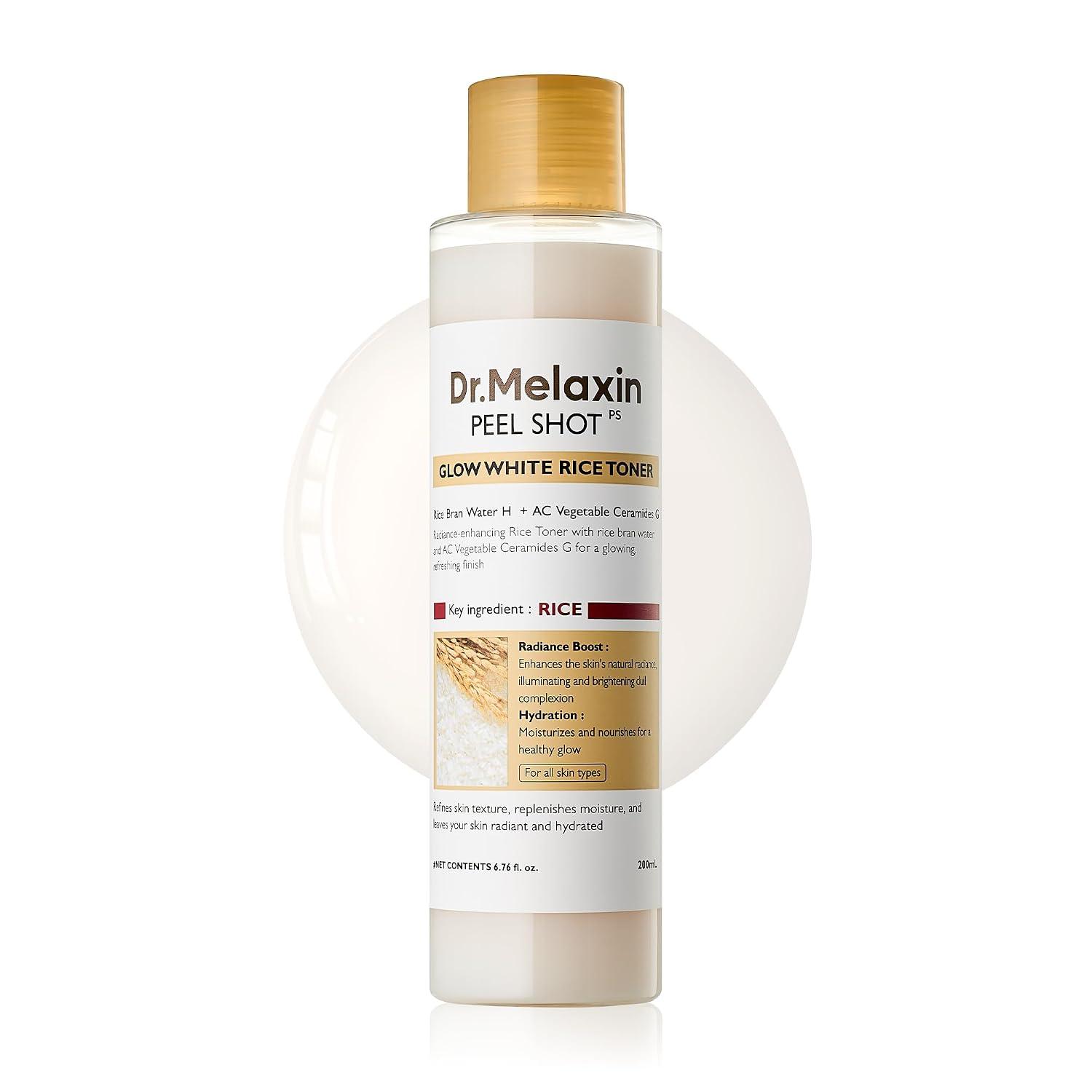 Dr.Melaxin Peel Shot Glow White Rice Toner 200ml