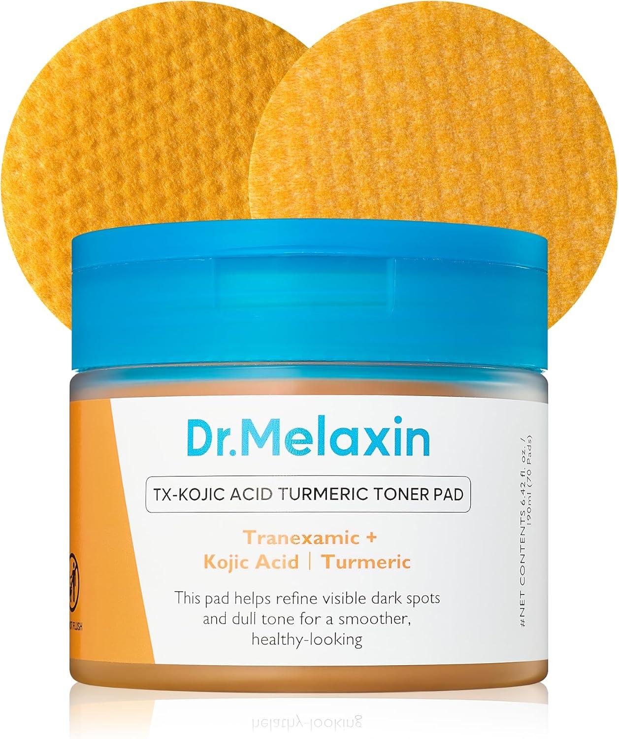 Dr.Melaxin TX-KOJIC ACID TURMERIC TONER PAD 70ea
